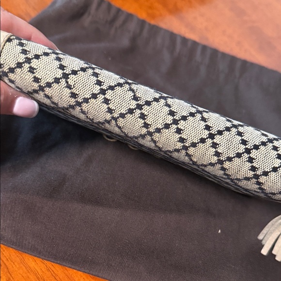 Gucci Beige and Black Diamanté Patterned Wallet - Picture 12 of 12